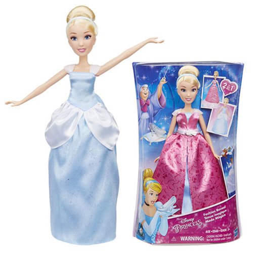 Disney Princess Fashion Reveal Cinderella Doll - Hasbro - Disney ...