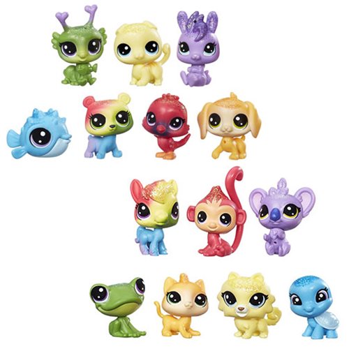 Littlest Pet Shop Rainbow Collection Friends Wave 1 Set - Hasbro