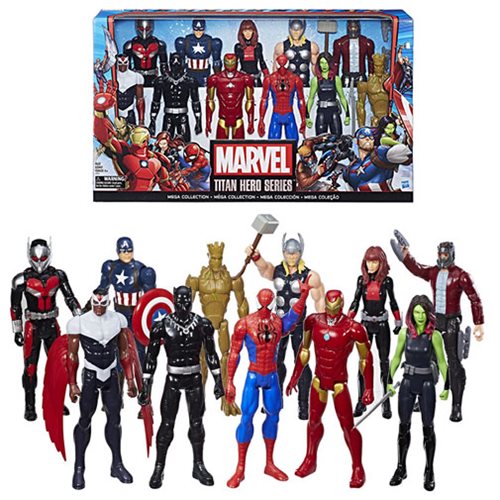 630509607099 Upc Marvel 1834976 Hasbro Marvel Titan Hero Series Mega Collection 11 Pack 11 Buycott Upc Lookup - action figures roblox citizens of six pack 2118 picclick