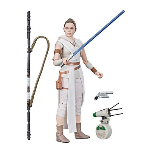 UPC 630509867103 product image for Star Wars The Black Series The Rise of Skywalker Rey and D-O 6-Inch Action Figur | upcitemdb.com