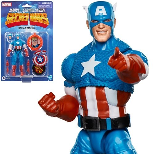 Secret Wars Marvel Legends Captain America 6-Inch Action Figure