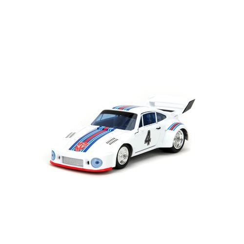 Transformers G1 Jazz 1976 Porsche 935 1:32 Scale Die-Cast Metal Vehicle