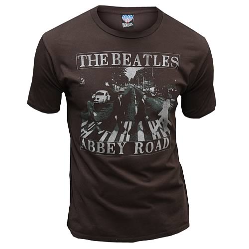 The Beatles Abbey Road Vintage Style T-Shirt - Junk Food Clothing ...