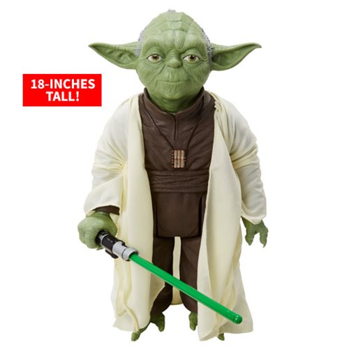 figure giant action ren kylo Star Inch Jakks Classic Figure  Wars 18 Tall Yoda Action