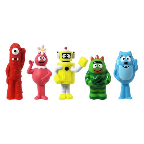 Yo Gabba Gabba 3-Inch Rotocast Action Figure 5-Pack - Jazwares - Yo ...