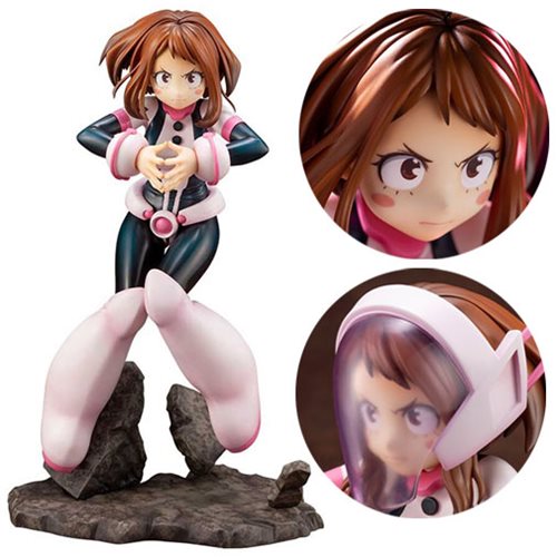 ochako uraraka statue