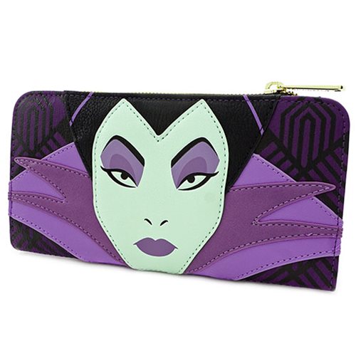 Disney Villains Maleficent Top-Zip Flap Wallet