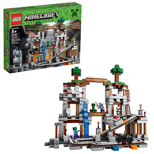 LEGO Minecraft Creative Adventures 21118 The Mine - LEGO - Minecraft ...