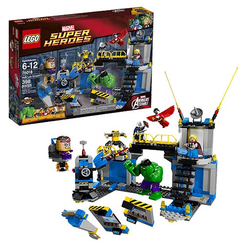 LEGO Hulk 76018 Hulk Lab Smash - LEGO - Hulk - Construction Toys at ...