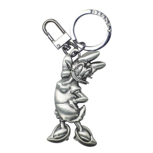 Daisy Duck Pewter Key Chain Monogram Donald Duck Key Chains At Entertainment Earth 4882