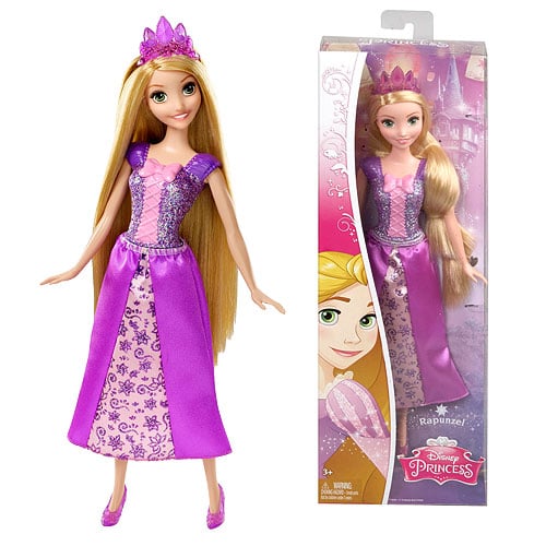 Disney Princess Sparkling Princess Rapunzel Doll - Mattel - Disney ...