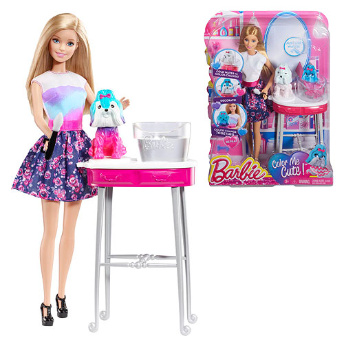 Barbie color me cute online