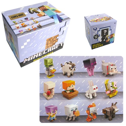 Minecraft Collectible Figures Wave 5 Singles Case - Mattel - Minecraft ...
