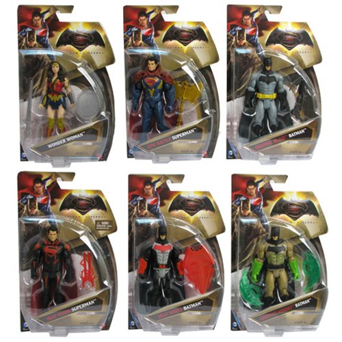 figure batman vs superman jual action Basic 6 Wave Figures Inch Figure 3 Case Batman v Superman