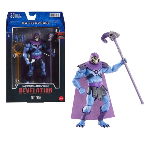 Masters of the Universe Masterverse Revelation Skeletor Classic Action Figure