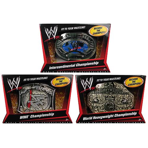 WWE Championship Title Belt Wave 2 Case - Mattel - Sports: Wrestling ...