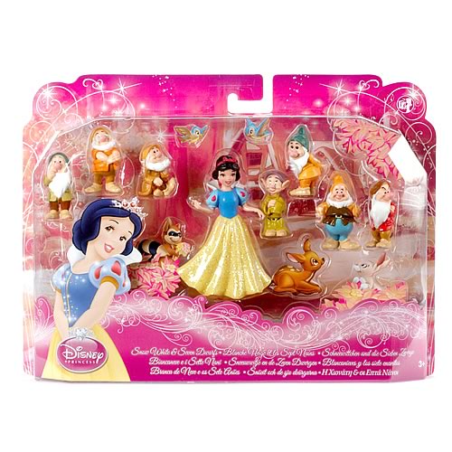 snow white micro playset