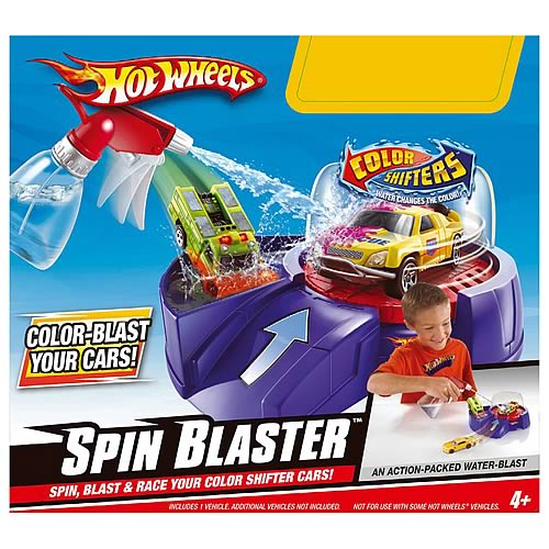 Hot Wheels Color Shifters Spin Blaster Playset Mattel Hot Wheels Playsets At Entertainment 5642