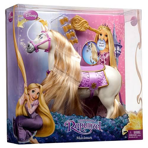 rapunzel and maximus set