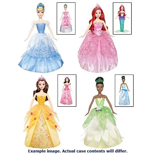 Disney Princess 2 In 1 Ballgown Surprise Doll Case Mattel Disney Dolls At Entertainment Earth 