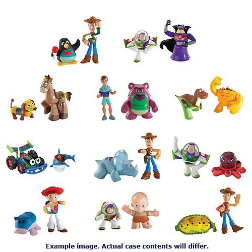Toy Story Color Splash Buddies Figure 2-Pack Case - Mattel - Toy Story
