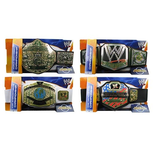 WWE Championship Title Belt Wave 9 Case - Mattel - Sports: Wrestling ...