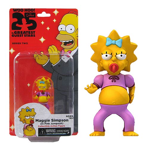 Neca The Simpsons 25th Anniversaire S 2 Maggie Figurine New Ebay