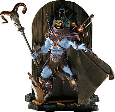 skeletor sculpture