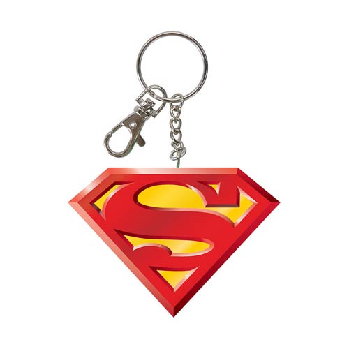 Superman Logo Bendable Key Chain - NJ Croce - Superman - Key Chains at ...