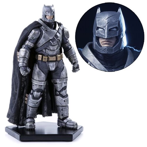 Batman V Superman: Doj Armored Batman 1:10 Scale Statue - Iron Studios 