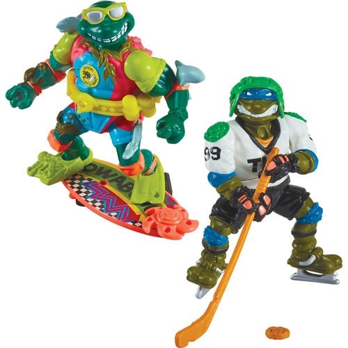 Teenage Mutant Ninja Turtles Classic Sewer Sports Action Figure 2-Pack