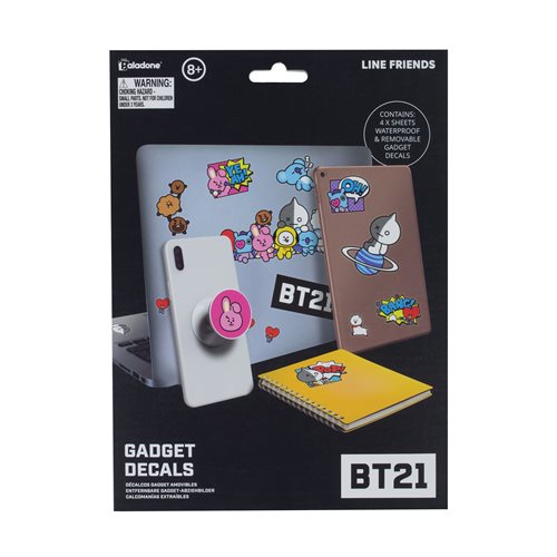 Shop Now For The Line Friends Bts Bt21 Gadget Decals Stickers Fandom Shop - bts aaaa roblox