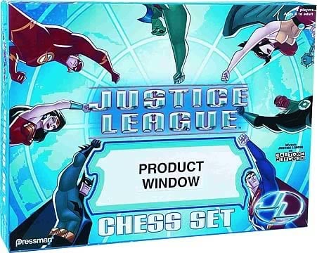 dc chess set justice league