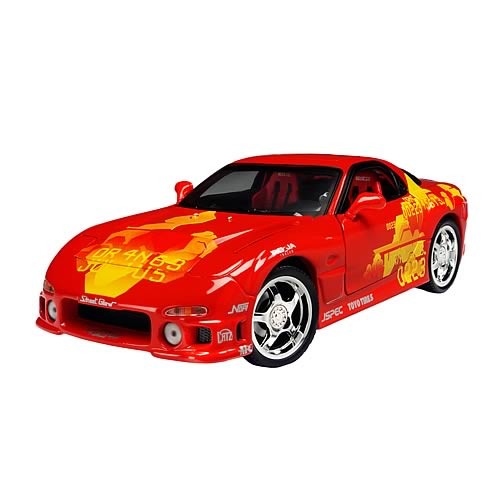 hot wheels fast and furious rx7