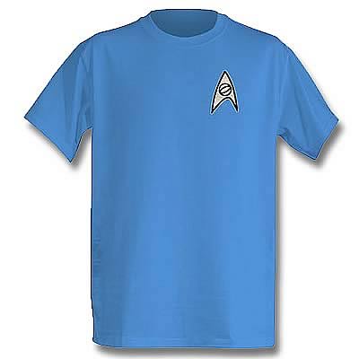 Star Trek TOS Science Officer T-Shirt - Roddenberry - Star Trek - T ...