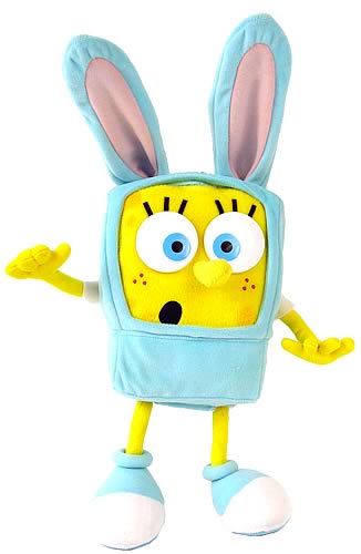 spongebob plush hat glove