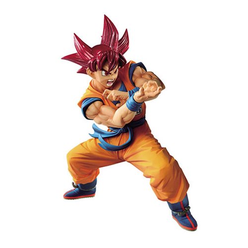 Dragon Ball Super Super Saiyan God Goku Blood of Saiyans Special VI Statue