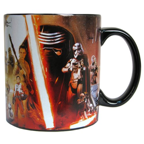 UPC 812494026974 product image for Star Wars Episode 7 All Characters Poster 20 oz. Ceramic Mug | upcitemdb.com