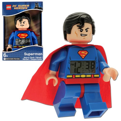 LEGO Superman Clock - Schylling - Superman - Clocks at Entertainment Earth