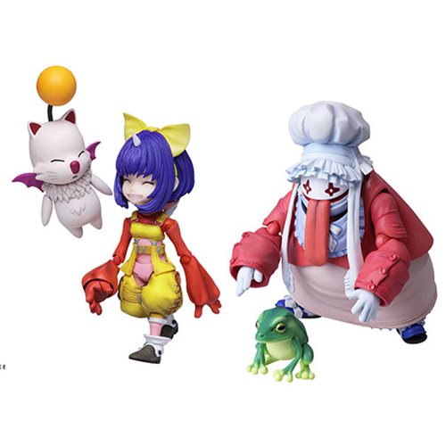 Final Fantasy IX Eiko Carol and Quina Quen Bring Arts Figures