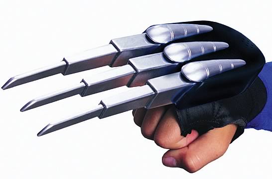 wolverine hand toy