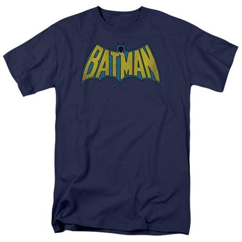 DC Originals Distressed Classic Batman Logo T-Shirt - Trevco - Batman ...