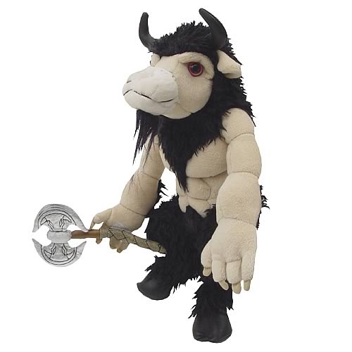 Minotaur 14-Inch Plush - Toy Vault - Mythology - Plush at Entertainment ...