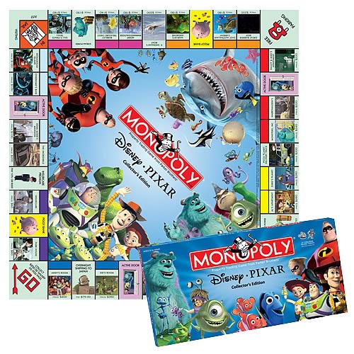 monopoly pixar