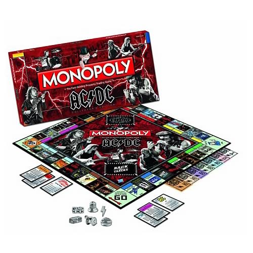 AC/DC Collector's Edition Monopoly - USAopoly - AC/DC - Games at ...