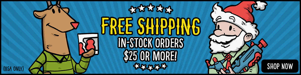 Free Shipping On In-Stock Orders $25 Or More!