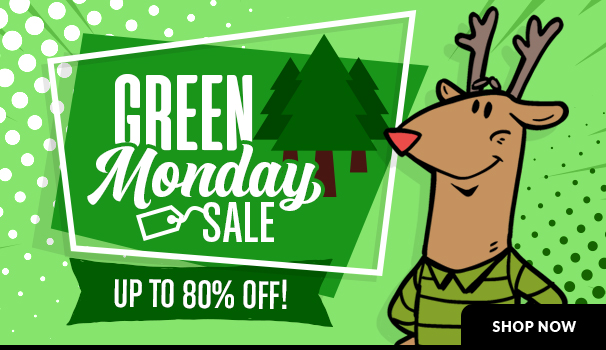 Green Monday Sale! 