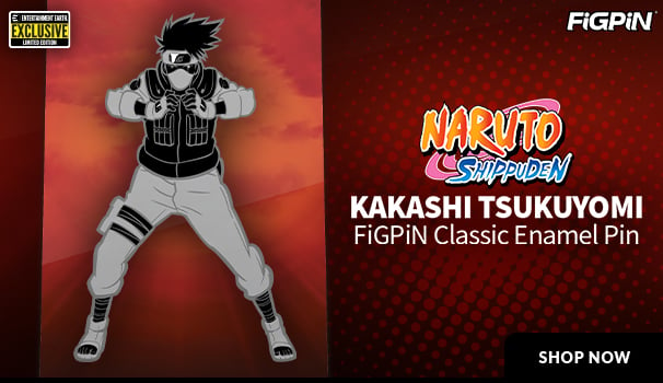 Naruto: Shippuden Sasuke FiGPiN Classic 3-Inch Enamel Pin
