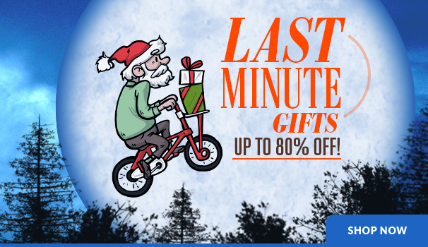 Save up to 80% on the exciting last-minute gifts! 