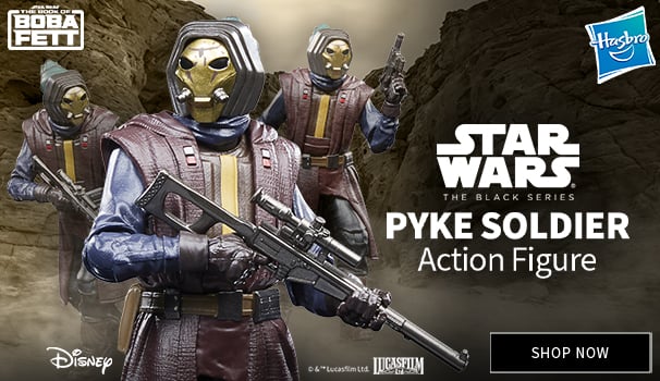 Hasbro Star Wars The Black Series Star Wars: The Book of Boba Fett Pyke  Soldier 6-in Action Figure